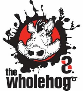 The Wholehog race logo